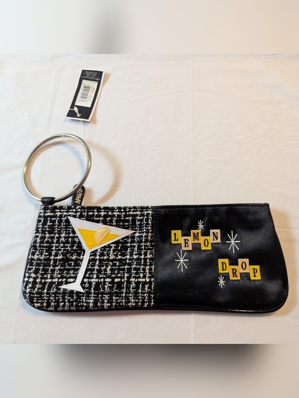 Lemon Drop Cocktail Clutch By MaggiB  Brand New With Tags